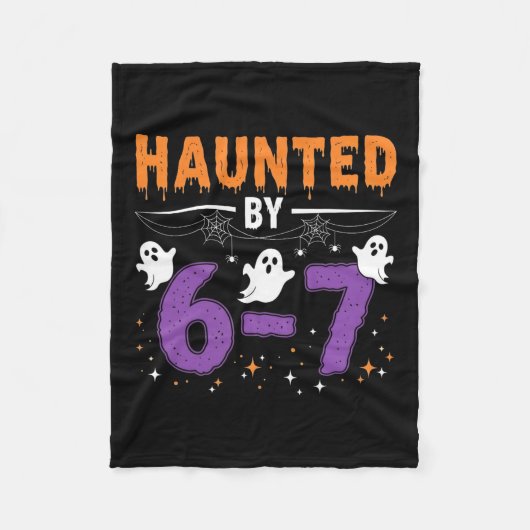 Spoken 67 Number 67 Six Seven Meme Fleece Deken (Voorkant)