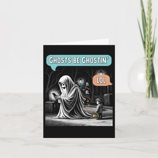 Spoken als een spook LOL Kaart (Voorkant)