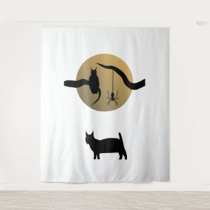 Spoken Doek met Volle Maan Wandkleed