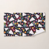 Spoken en Bloemen Bad Handdoek (Handdoek)