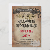 spoken goede tijd volwassen Halloween feest Kaart (Voorkant)