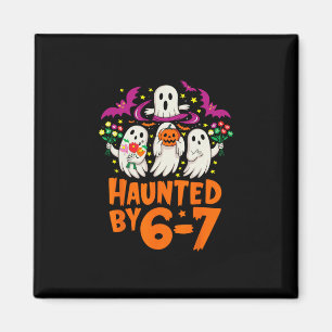 Spoken Halloween Skelet Spoken Zes Zeven Nummer Magneet