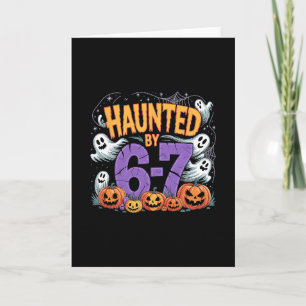 Spoken Halloween Spoken 67 Nummer 67 Zes Zeven M Kaart