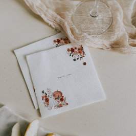 Spoken Harvest Bloemen & Geest Halloween Servet