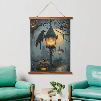 Spoken Hollow – Halloween Nacht Hangend Wandkleed