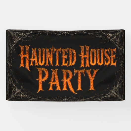 Spoken Huis Feest Banner (Horizontaal)