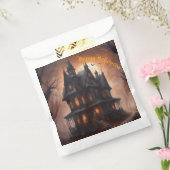 Spoken Huis Halloween Bedankzakje (Gezegeld)