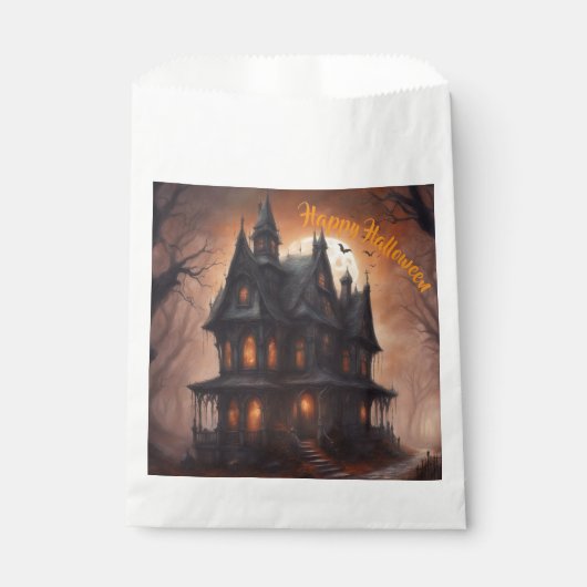 Spoken Huis Halloween Bedankzakje (Voorkant)