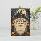 Spoken Huis Halloween Feest Gothisch Spoken (Staand voorkant)