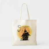 Spoken Huis Halloween Griezelen  Tote Bag (Voorkant)