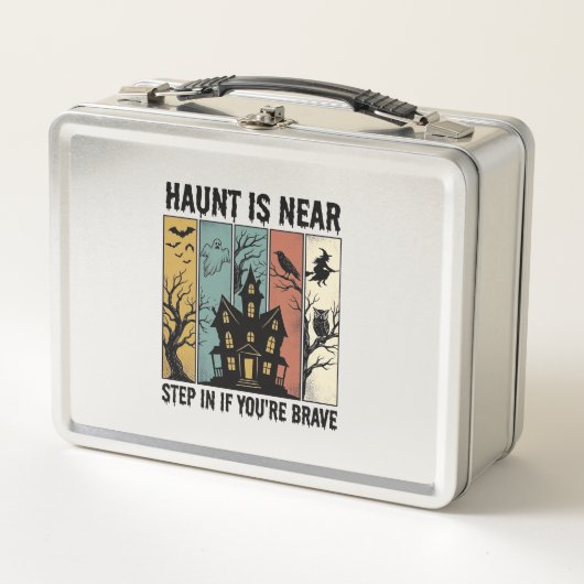 Spoken Huis Halloween Vintage Gravure Spookachtige (Voorkant)