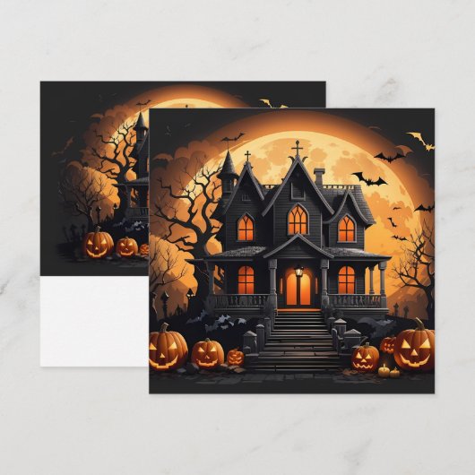 Spoken huis kaart (Voorkant / Achterkant)