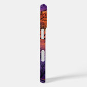 Spoken huis Silhouet met Vleermuizen Case-Mate iPhone Case (Achterkant / Rechts)
