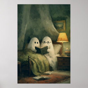 Spoken in Slaapkamer Kunstprint Vintage Gotische T Poster