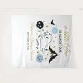 Spoken little Boo Halloween babyfeest achtergrond Wandkleed (Voorkant (horizontaal))