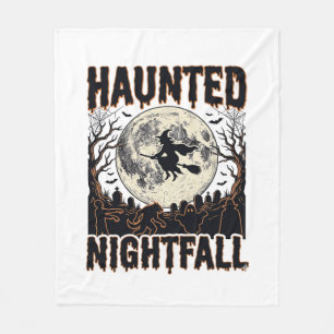 Spoken Nachthemd Vintage Gravure Halloween De Fleece Deken