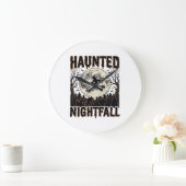 Spoken Nachthemd Vintage Gravure Halloween Ontwerp Grote Klok (Huis)