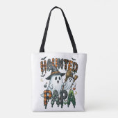 Spoken Papa Halloween-spookontwerp Tote Bag (Achterkant)