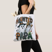 Spoken Papa Halloween-spookontwerp Tote Bag (Dichtbij)