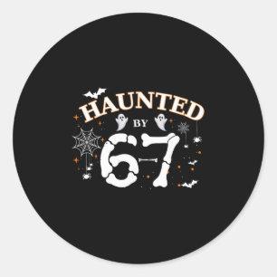 Spoken Six Seven 67 Meme Gen Alpha Jargon  Ronde Sticker