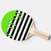 Spoken Stripe Groene Drip Tafeltennisbatje (Zijkant)