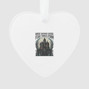 Spoken T-shirt Over Geest Huis Vintage Gotische Be Ornament