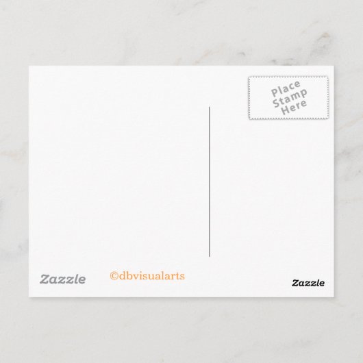 spoken-Trick or treat Briefkaart (Achterkant)