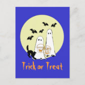 spoken-Trick or treat Briefkaart (Voorkant)