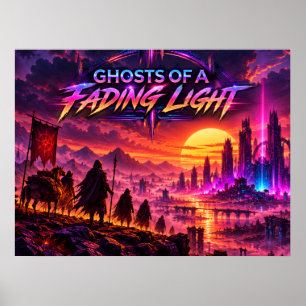Spoken van een vervagend licht Sci-Fi Poster