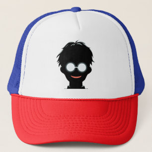 Spoken van vrolijkheid (Anime Silhouette) Trucker Pet