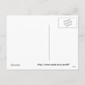 Spoken voor motorrijtuigenkaart feestdagenkaart (Achterkant)