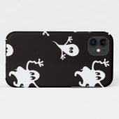 spoken zwart Case-Mate iPhone case (Achterkant (horizontaal))