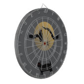 Spokenaar Volle Maan Dartbord (Voorkant Links)