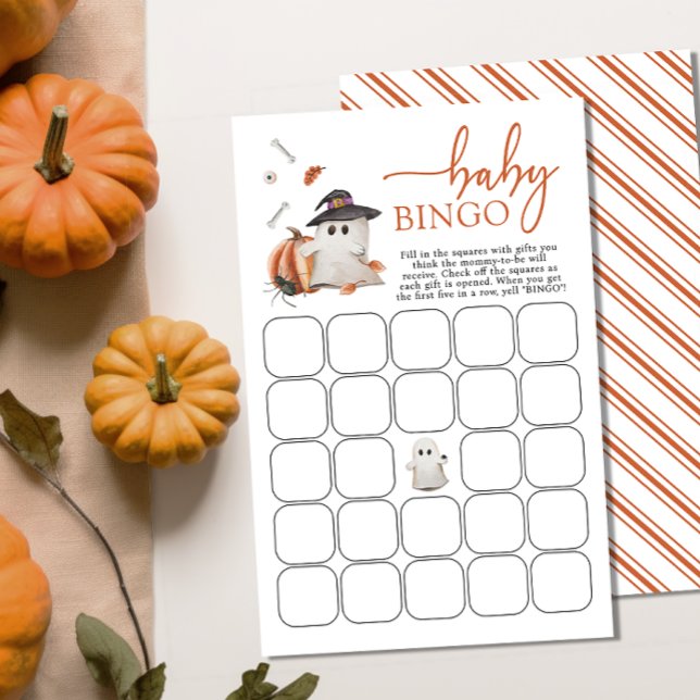 Spokenbaby Bingo Spel (Ghost Baby Bingo Game
)
