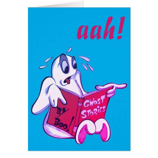 Spokenboek lezen over spookverhalen, Halloween kaa (Voorkant)