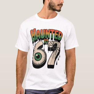Spokende 67 Meme Zes Zeven 6-7 Grappige Internetgr T-shirt