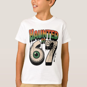 Spokende 67 Meme Zes Zeven 6-7 Grappige Internetgr T-shirt