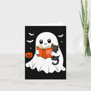Spokende Boek Zwarte Kat Halloween Kostuum Mannen Kaart