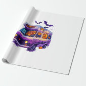 Spokende camper cadeaupapier (Uitgerold)