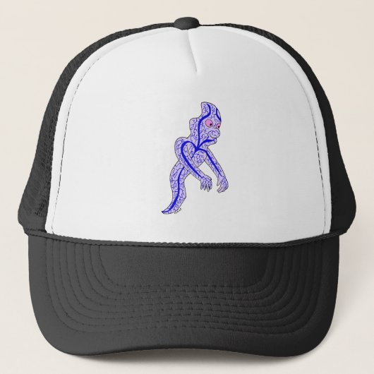 Spokende circulatie trucker pet (Voorkant)