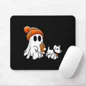 Spokende Hond Grappige Halloween Kostuum Muismat (Met muis)