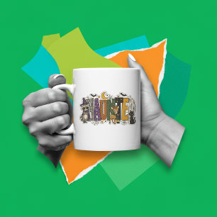 Spokende Letterblok Koffiemok