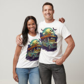 Spokende Taco Truck T-shirt (Unisex)