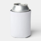Spokende Wit Effen Kleur Blikjeskoeler (Blikje Voorkant)