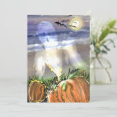 Spokener Strand Feestdagenkaart (Staand voorkant)