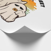 Spokengestuum Halloween Funny Boo Cadeaupapier (Hoek)