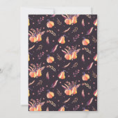 Spokenhouse Halloween Verjaardagsfeestje Kaart (Achterkant)