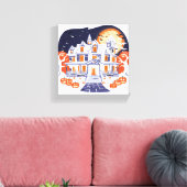 Spokenhuis Canvas Afdruk (Insitu (Woonkamer))