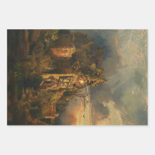 Spokenhuis (door Thomas Moran) Inpakpapier Vel