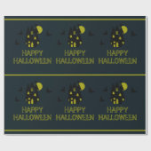 Spokenhuis, Gelukkig Halloween Cadeaupapier (Vlak)